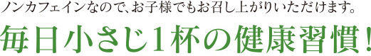 毎日小さじ1杯の健康習慣！